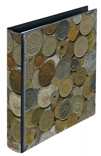 Münzalbum Karat im Münzen-Design, leer