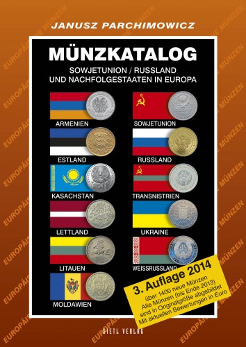 Münzkatalog Sowjetunion, Russland und Nachfolgestaaten in Europa