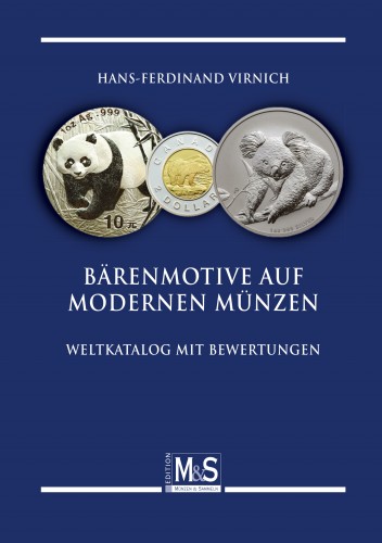 Bärenmotive auf modernen Münzen