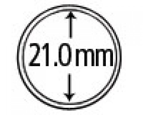 Münzendosen (Münzkapseln) 21 mm