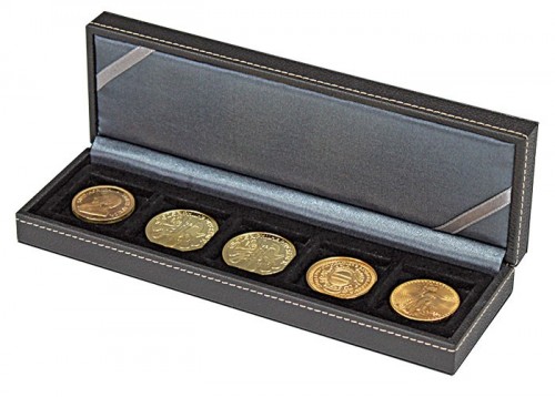 Münzen-Etui für 5 Münzen NERA S