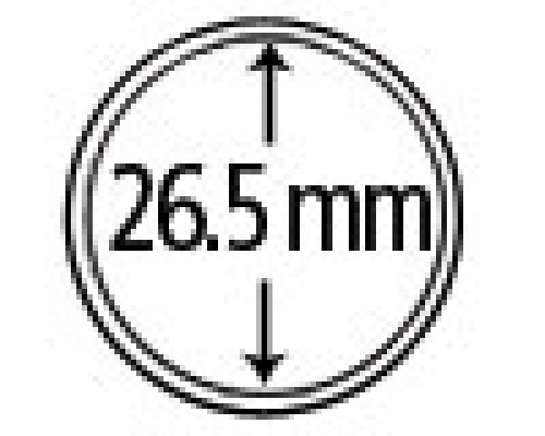 Münzendosen (Münzkapseln) 26.5 mm