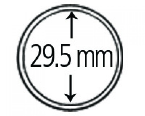 Münzendosen (Münzkapseln) 29.5 mm