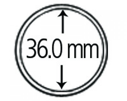 Münzendosen (Münzkapseln) 36 mm