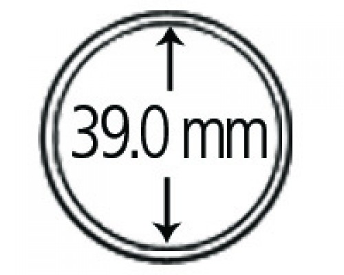 Münzendosen (Münzkapseln) 39 mm