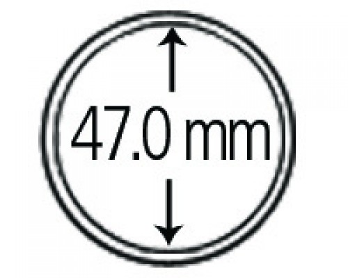 Münzendosen (Münzkapseln) 47 mm