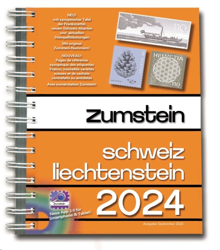 Zumstein Katalog Schweiz - Liechtenstein 2024 / Spiralbindung