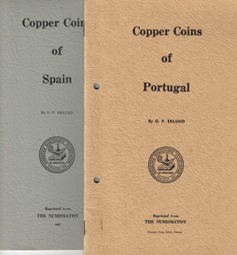 Copper Coins of Portugal / Copper Coins of Spain (2) antiquarisch