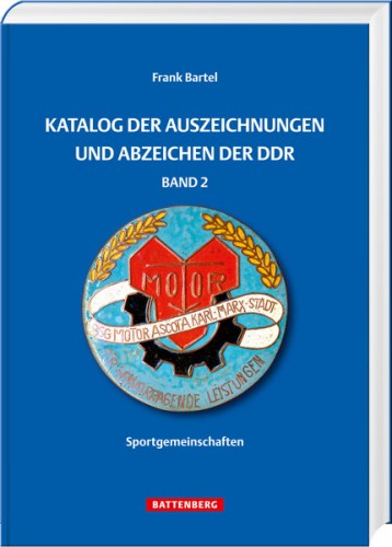 Katalog der Auszeichnungen und Abzeichen der DDR - Sportgemeinschaften