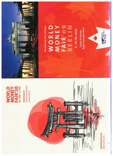 Messekataloge World Money Fair Basel und Berlin (2002 - 2020 unvollständig) antiquarisch