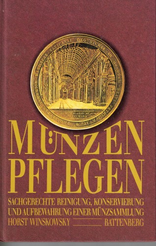 Münzen pflegen (antiquarisch)