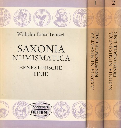 SAXONIA NUMISMATICA Ernestinische Linie Band 1-3 (antiquarisch)
