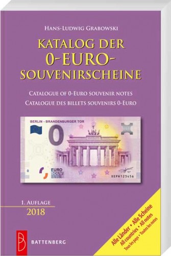 Katalog der 0-Euro-Souvenirscheine