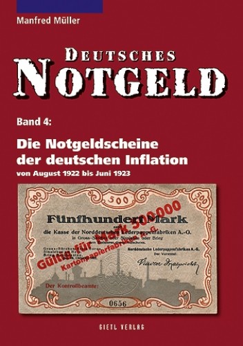 Deutsches Notgeld Band 4, Die Notgeldscheine der deutschen Inflation 1922