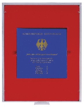 Münzenbox (quadratische Vertiefungen) 150 x 150 mm Ø