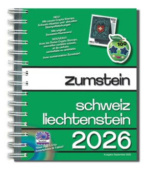 Zumstein-Katalog Schweiz-Liechtenstein 2026