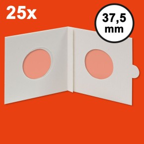 Münzenrähmchen für Münzen bis 37.5 mm Ø, selbstklebend, 25er Packung